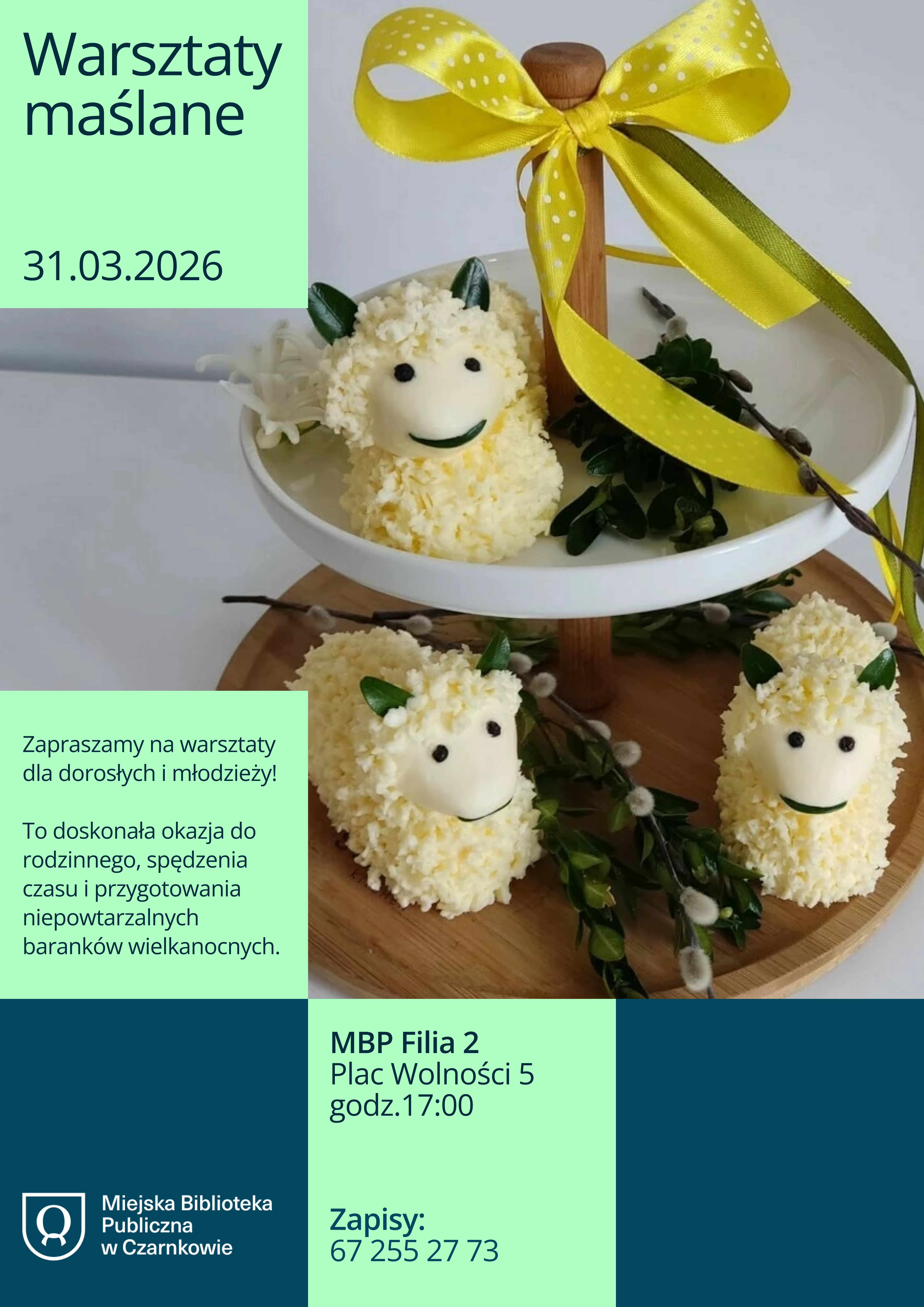 maślane - plakat