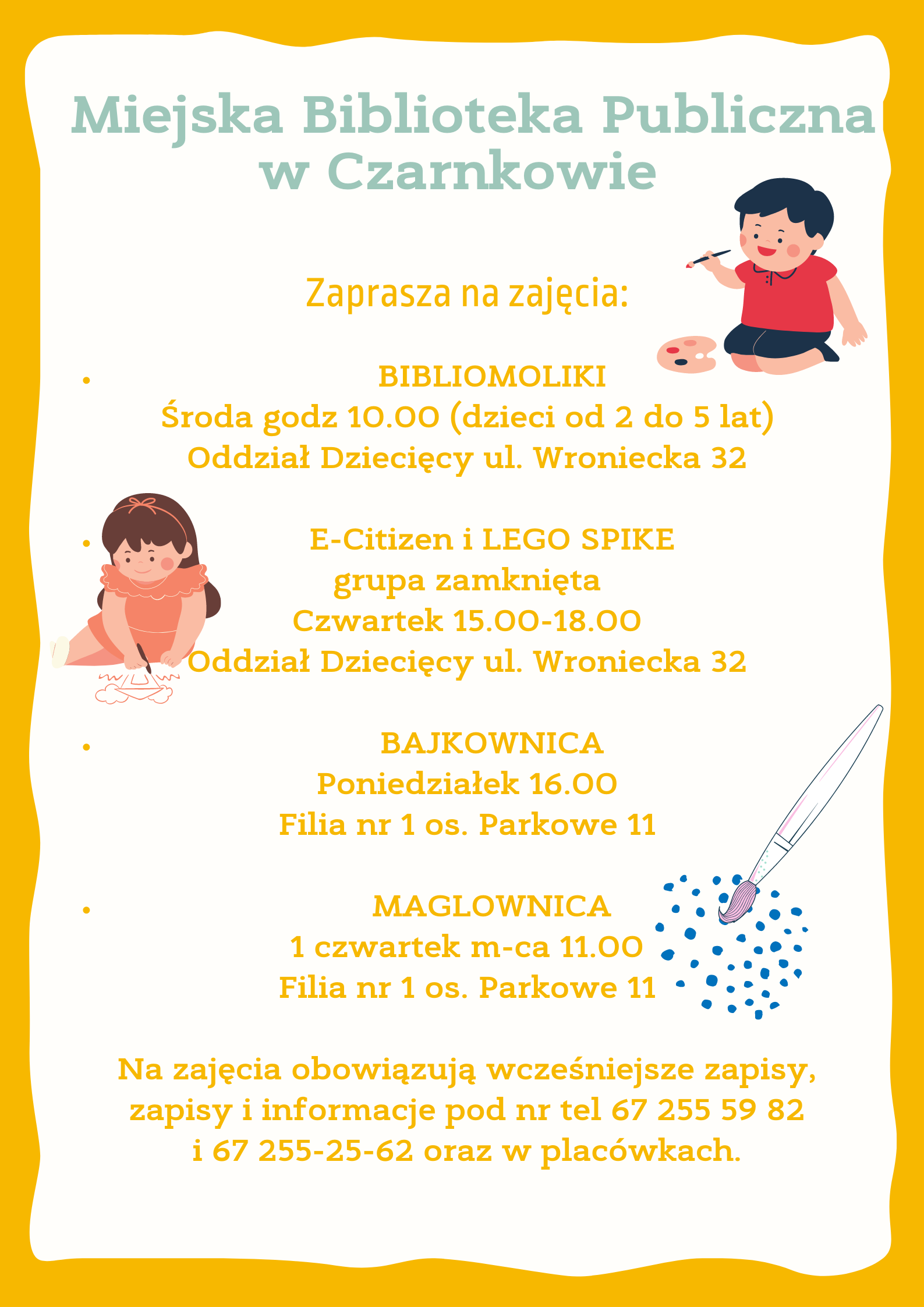 cykliczne zajęcia