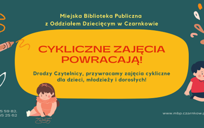 Zdjęcie do Od dziś powracają zajęcia cykliczne 