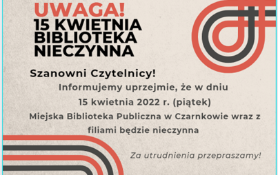 Zdjęcie do Informacja