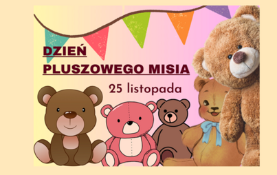 Zdjęcie do M&oacute;j przyjaciel Pluszowy Miś