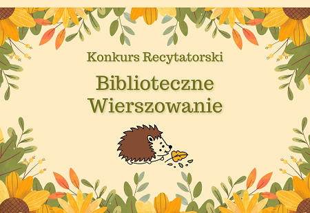 Zdjęcie do "Biblioteczne Wierszowanie" - relacja