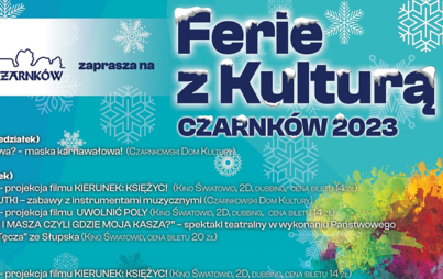 Zdjęcie do Ferie z kulturą 2023 - zapowiedź