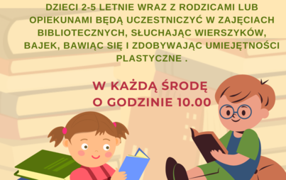 Zdjęcie do Wznawiamy zajęcia BIBLIOMOLIK&Oacute;W 