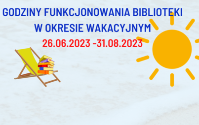 Zdjęcie do Informacja o zmianie godzin  