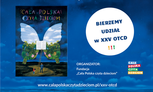 Zdjęcie do Tydzień Głośnego Czytania - pod chmurką